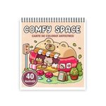 Carti si Birotica - Carti - Carti pentru copii - Carti de colorat - Carte de colorat antistres , 40 de ilustratii Comfy Space, 86 pagini, A5 - Infinity.ro