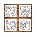 Carti si Birotica - Carti - Carti pentru copii - Carti de colorat - Carte de colorat antistres , 40 de ilustratii Cat Moments, 86 pagini, A5 - Infinity.ro