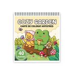 Carti si Birotica - Carti - Carti pentru copii - Carti de colorat - Carte de colorat antistres , 40 de ilustratii Cozy Garden, 96 pagini, A5 - Infinity.ro