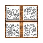 Carti si Birotica - Carti - Carti pentru copii - Carti de colorat - Carte de colorat antistres , 40 de ilustratii Cozy Garden, 96 pagini, A5 - Infinity.ro