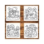 Carti si Birotica - Carti - Carti pentru copii - Carti de colorat - Carte de colorat antistres , 40 de ilustratii Cozy Garden, 96 pagini, A5 - Infinity.ro