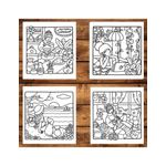 Carti si Birotica - Carti - Carti pentru copii - Carti de colorat - Carte de colorat antistres , 40 de ilustratii Cute and Cozy - Girl Moments, 86 pagini, A5 - Infinity.ro