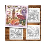 Carti si Birotica - Carti - Carti pentru copii - Carti de colorat - Carte de colorat antistres , 40 de ilustratii Cute London, 96 pagini, A5 - Infinity.ro