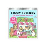 Carti si Birotica - Carti - Carti pentru copii - Carti de colorat - Carte de colorat antistres , 40 de ilustratii Fuzzy Friends - Volumul II, 86 pagini, A5 - Infinity.ro