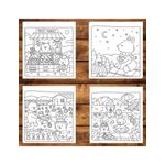 Carti si Birotica - Carti - Carti pentru copii - Carti de colorat - Carte de colorat antistres , 40 de ilustratii Fuzzy Friends - Volumul II, 86 pagini, A5 - Infinity.ro