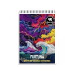 Carti si Birotica - Carti - Carti pentru copii - Carti de colorat - Carte de colorat antistres , 40 de ilustratii Furtuna, 86 pagini, A5 - Infinity.ro