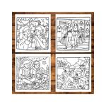 Carti si Birotica - Carti - Carti pentru copii - Carti de colorat - Carte de colorat antistres , 40 de ilustratii Forever Us, 86 pagini, A5 - Infinity.ro