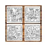 Carti si Birotica - Carti - Carti pentru copii - Carti de colorat - Carte de colorat antistres , 40 de ilustratii Forever Us, 86 pagini, A5 - Infinity.ro