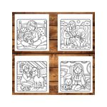 Carti si Birotica - Carti - Carti pentru copii - Carti de colorat - Carte de colorat antistres , 40 de ilustratii Girl Moments - Volumul II, 86 pagini, A5 - Infinity.ro