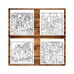Carti si Birotica - Carti - Carti pentru copii - Carti de colorat - Carte de colorat antistres , 40 de ilustratii Girl Vibes, 86 pagini, A5 - Infinity.ro