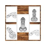 Carti si Birotica - Carti - Carti pentru copii - Carti de colorat - Carte de colorat antistres , 40 de ilustratii Jingle Balls, 106 pagini, A5 - Infinity.ro
