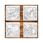 Carti si Birotica - Carti - Carti pentru copii - Carti de colorat - Carte de colorat antistres , 40 de ilustratii Little Cuddles, 86 pagini, A5 - Infinity.ro
