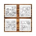 Carti si Birotica - Carti - Carti pentru copii - Carti de colorat - Carte de colorat antistres , 40 de ilustratii Pet Moments, 86 pagini, A5 - Infinity.ro
