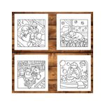 Carti si Birotica - Carti - Carti pentru copii - Carti de colorat - Carte de colorat antistres , 40 de ilustratii Pet Moments, 86 pagini, A5 - Infinity.ro