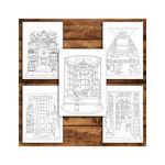 Carti si Birotica - Carti - Carti pentru copii - Carti de colorat - Carte de colorat antistres , 40 de ilustratii Relaxing Corner, 86 pagini, A5 - Infinity.ro