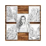 Carti si Birotica - Carti - Carti pentru copii - Carti de colorat - Carte de colorat antistres , 40 de ilustratii Spania, 86 pagini, A5 - Infinity.ro