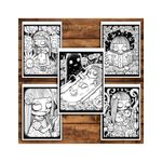 Carti si Birotica - Carti - Carti pentru copii - Carti de colorat - Carte de colorat antistres , 40 de ilustratii Spooky Girl, 86 pagini, A5 - Infinity.ro