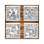 Carti si Birotica - Carti - Carti pentru copii - Carti de colorat - Carte de colorat antistres , 40 de ilustratii Spooky Hygge, 86 pagini, A5 - Infinity.ro