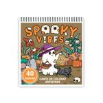 Carti si Birotica - Carti - Carti pentru copii - Carti de colorat - Carte de colorat antistres , 40 de ilustratii Spooky Vibes, 86 pagini, A5 - Infinity.ro