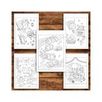 Carti si Birotica - Carti - Carti pentru copii - Carti de colorat - Carte de colorat antistres , 40 de ilustratii Tiny Cats, 86 pagini, A5 - Infinity.ro