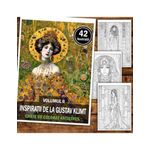 Carti si Birotica - Carti - Carti pentru copii - Carti de colorat - Carte de colorat antistres , 42 de ilustratii Inspiratii de la Gustav Klimt - Volumul II, 88 pagini, A5 - Infinity.ro