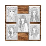 Carti si Birotica - Carti - Carti pentru copii - Carti de colorat - Carte de colorat antistres , 42 de ilustratii Inspiratii de la Gustav Klimt - Volumul II, 88 pagini, A5 - Infinity.ro