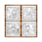 Carti si Birotica - Carti - Carti pentru copii - Carti de colorat - Carte de colorat antistres , 44 de ilustratii Forest Fairy, 94 pagini, A5 - Infinity.ro