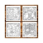 Carti si Birotica - Carti - Carti pentru copii - Carti de colorat - Carte de colorat antistres , 44 de ilustratii Forest Fairy, 94 pagini, A5 - Infinity.ro