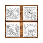 Carti si Birotica - Carti - Carti pentru copii - Carti de colorat - Carte de colorat antistres , 45 de ilustratii Cozy Times, 96 pagini, A5 - Infinity.ro