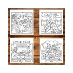Carti si Birotica - Carti - Carti pentru copii - Carti de colorat - Carte de colorat antistres , 45 de ilustratii Cozy Times, 96 pagini, A5 - Infinity.ro