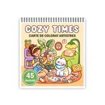 Carti si Birotica - Carti - Carti pentru copii - Carti de colorat - Carte de colorat antistres , 45 de ilustratii Cozy Times, 96 pagini, A5 - Infinity.ro
