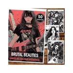 Carti si Birotica - Carti - Carti pentru copii - Carti de colorat - Carte de colorat antistres , 50 de ilustratii Brutal Beauties, 106 pagini, A5 - Infinity.ro