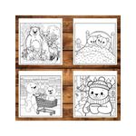 Carti si Birotica - Carti - Carti pentru copii - Carti de colorat - Carte de colorat antistres , 50 de ilustratii Comfy Days - Volumul II, 106 pagini, A5 - Infinity.ro