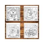 Carti si Birotica - Carti - Carti pentru copii - Carti de colorat - Carte de colorat antistres , 50 de ilustratii Comfy Days - Volumul II, 106 pagini, A5 - Infinity.ro