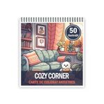 Carti si Birotica - Carti - Carti pentru copii - Carti de colorat - Carte de colorat antistres , 50 de ilustratii Cozy Corner, 106 pagini, A5 - Infinity.ro