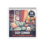 Carti si Birotica - Carti - Carti pentru copii - Carti de colorat - Carte de colorat antistres , 50 de ilustratii Cozy Corner, 106 pagini, A5 - Infinity.ro