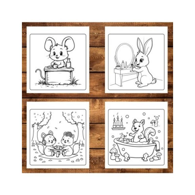 Carti si Birotica - Carti - Carti pentru copii - Carti de colorat - Carte de colorat antistres , 50 de ilustratii Cozy Friends - Volumul III, 106 pagini, A5 - Infinity.ro