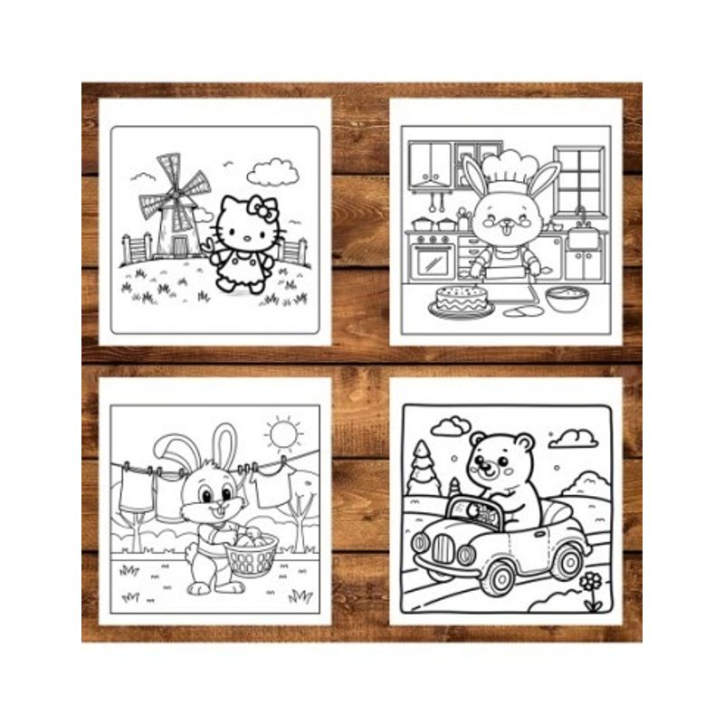 Carti si Birotica - Carti - Carti pentru copii - Carti de colorat - Carte de colorat antistres , 50 de ilustratii Cozy Mix, 106 pagini, A5 - Infinity.ro