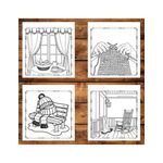 Carti si Birotica - Carti - Carti pentru copii - Carti de colorat - Carte de colorat antistres , 50 de ilustratii Cozy Winter - Volumul IV, 106 pagini, A5 - Infinity.ro