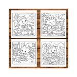 Carti si Birotica - Carti - Carti pentru copii - Carti de colorat - Carte de colorat antistres , 50 de ilustratii Cute Dragons - Volumul I, 106 pagini, A5 - Infinity.ro