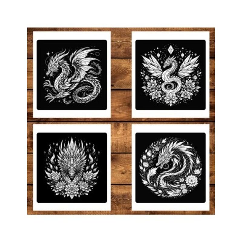 Carti si Birotica - Carti - Carti pentru copii - Carti de colorat - Carte de colorat antistres , 50 de ilustratii Dragoni din Cristal, 106 pagini, A5 - Infinity.ro