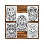 Carti si Birotica - Carti - Carti pentru copii - Carti de colorat - Carte de colorat antistres , 50 de ilustratii Eleganta Felinelor, 106 pagini, A5 - Infinity.ro