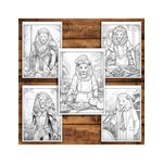 Carti si Birotica - Carti - Carti pentru copii - Carti de colorat - Carte de colorat antistres , 50 de ilustratii Fantasy Lion, 106 pagini, A5 - Infinity.ro
