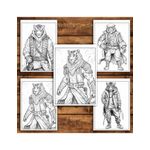Carti si Birotica - Carti - Carti pentru copii - Carti de colorat - Carte de colorat antistres , 50 de ilustratii Fantasy Tiger, 106 pagini, A5 - Infinity.ro