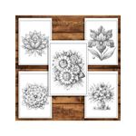 Carti si Birotica - Carti - Carti pentru copii - Carti de colorat - Carte de colorat antistres , 50 de ilustratii Flori Patchwork - Volumul I, 106 pagini, A5 - Infinity.ro