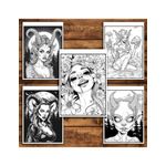 Carti si Birotica - Carti - Carti pentru copii - Carti de colorat - Carte de colorat antistres , 50 de ilustratii Frumusete Diabolica, 106 pagini, A5 - Infinity.ro