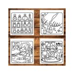 Carti si Birotica - Carti - Carti pentru copii - Carti de colorat - Carte de colorat antistres , 50 de ilustratii Girl Room, 106 pagini, A5 - Infinity.ro
