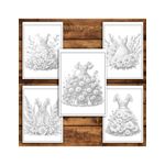 Carti si Birotica - Carti - Carti pentru copii - Carti de colorat - Carte de colorat antistres , 50 de ilustratii Rochii Florale - Volumul IV, 106 pagini, A5 - Infinity.ro