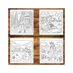Carti si Birotica - Carti - Carti pentru copii - Carti de colorat - Carte de colorat antistres , 50 de ilustratii Strong Girl Life - Volumul I, 106 pagini, A5 - Infinity.ro
