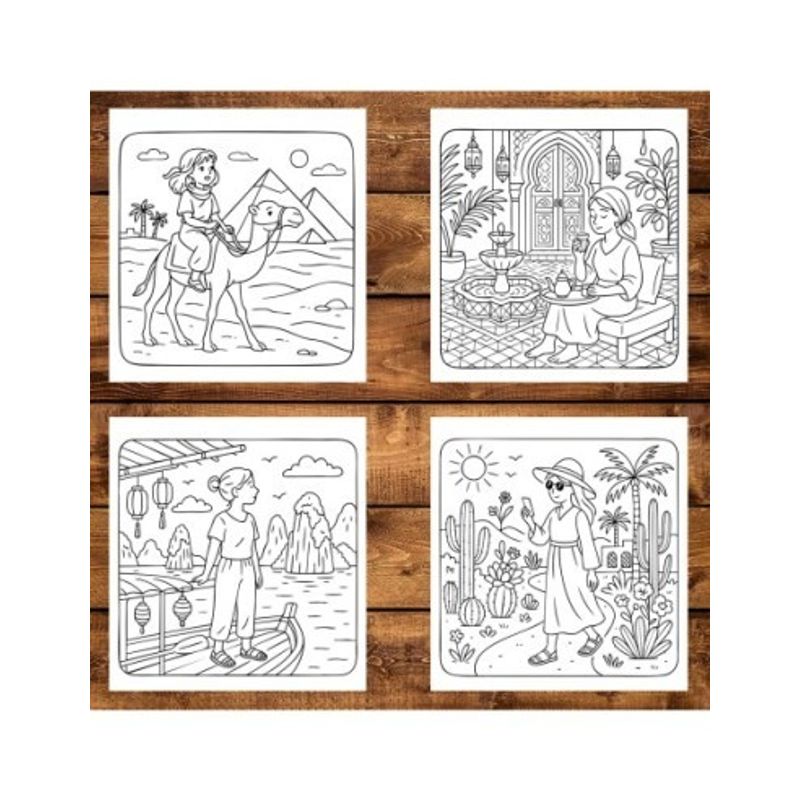 Carti si Birotica - Carti - Carti pentru copii - Carti de colorat - Carte de colorat antistres , 50 de ilustratii Strong Girl Life - Volumul II, 106 pagini, A5 - Infinity.ro